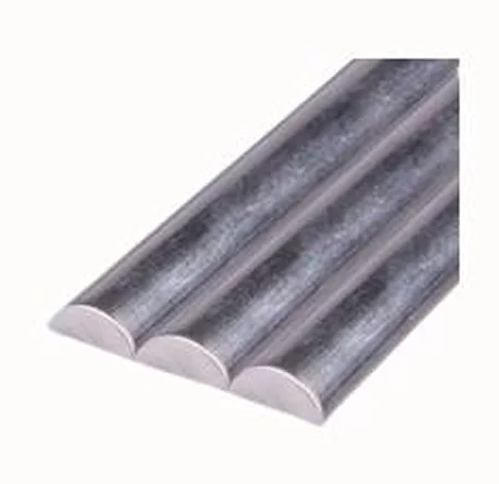Grade 364 Molybdenum Half Round Bar