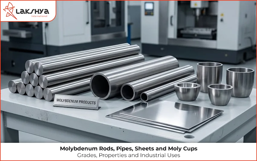Molybdenum Rods, Pipes, Sheets and Moly Cups: Grades, Properties and Industrial Uses